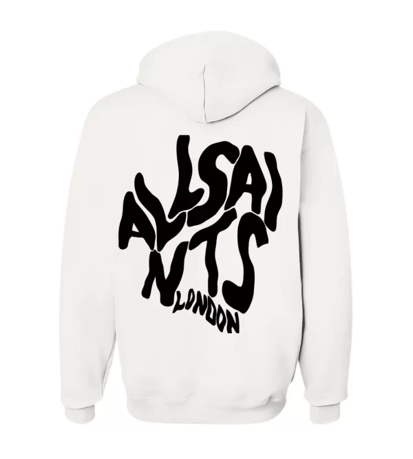 AS London - Hoodie Blanca