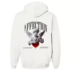 Affection Angel - Hoodie Blanca