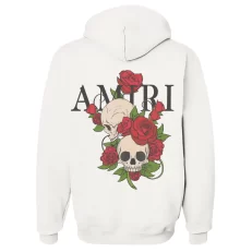 Amiri Rosas - Hoodie Blanca