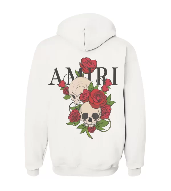 Amiri Rosas - Hoodie Blanca