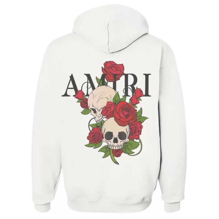 Amiri Rosas - Hoodie Blanca