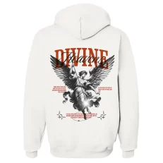 Angel Divine Heaven - Hoodie Blanca