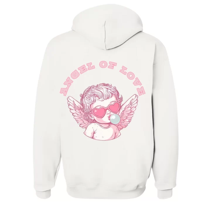 Angel of Love - Hoodie Blanca