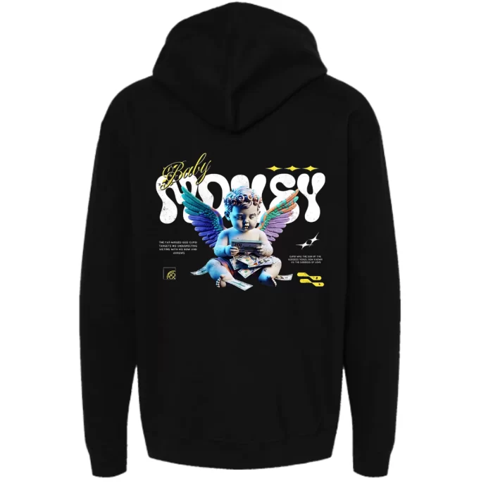 Baby Money - Hoodie Negra