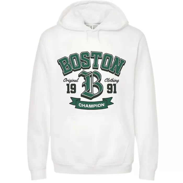 Boston Champion - Hoodie Blanca