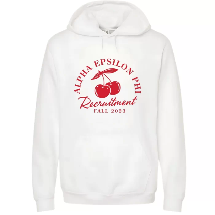 Cherries Recruiment - Hoodie Blanca
