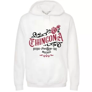 Chingona - Hoodie Blanca