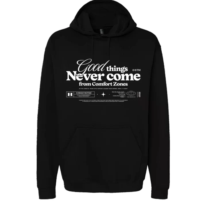 Comfort Zone - Hoodie Negra