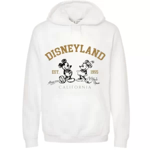 Disneyland - Hoodie Blanca