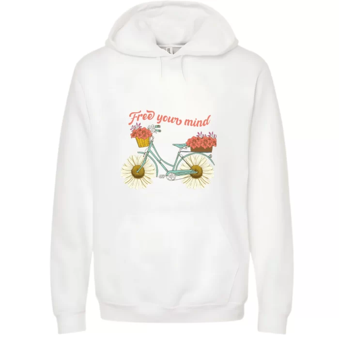 Free Your Mind - Hoodie Blanca