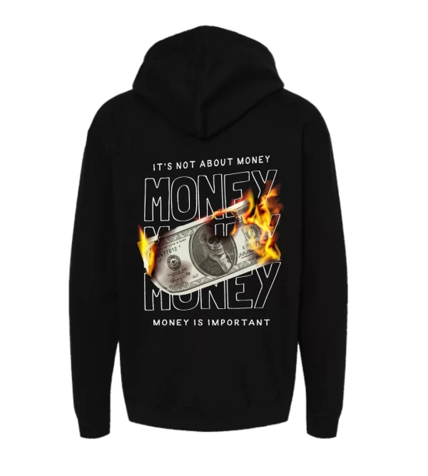 money money money - Hoodie Negra