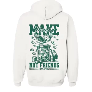 Make Money - Hoodie Blanca