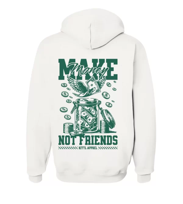 Make Money - Hoodie Blanca