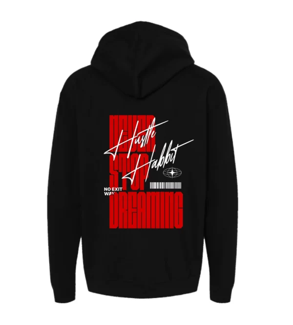 Never Stop Dreaming - Hoodie Negra