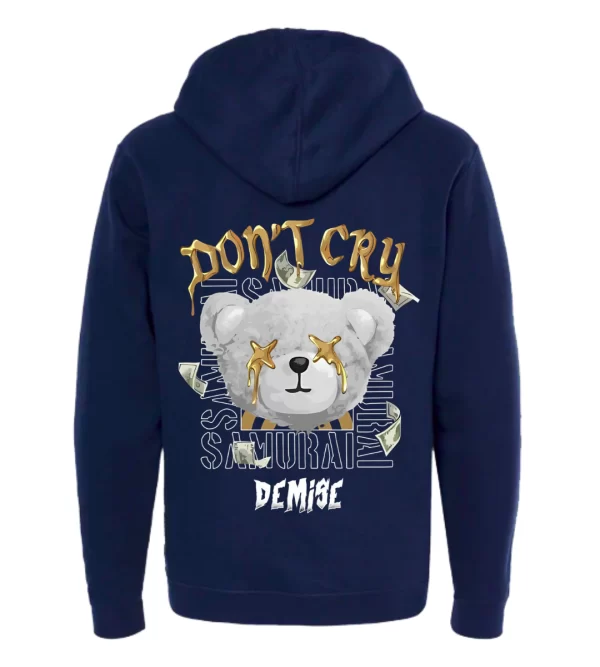 Oso Don't Cry - Hoodie Marino