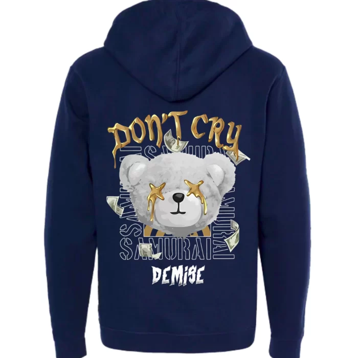 Oso Don't Cry - Hoodie Marino