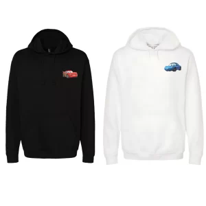 Pareja Cars - Rayo McQueen y Sally - Hoodies Frontal