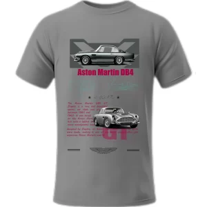 Playera Aston Martin DB4 gray