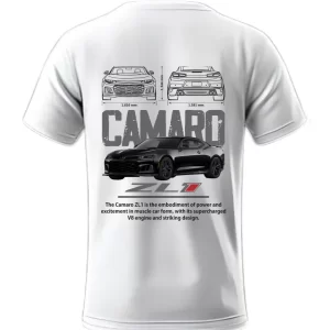 Playera Camaro ZL1 Posterior