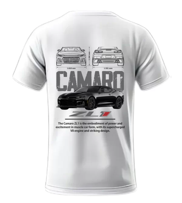 Playera Camaro ZL1 Posterior