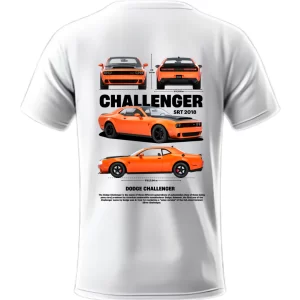Playera Challenger SRT Naranja