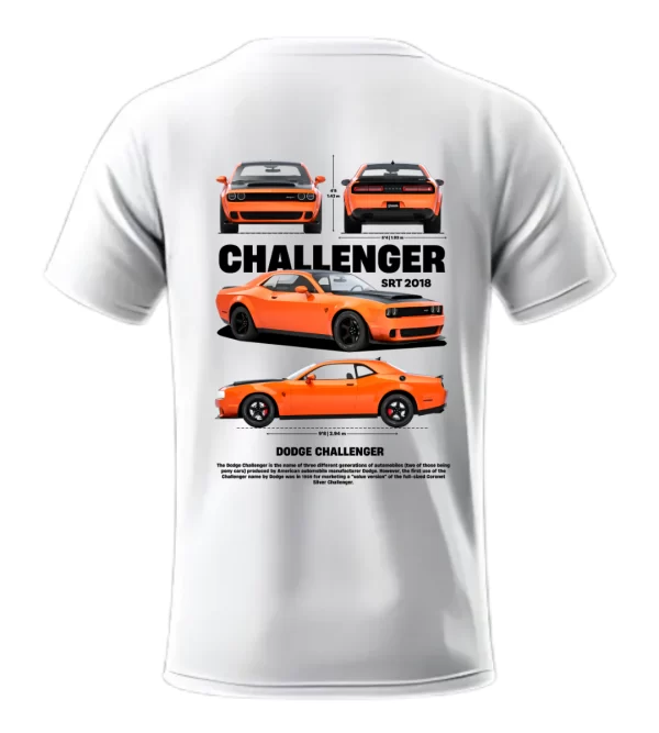 Playera Challenger SRT Naranja