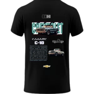 Playera Chevrolet C-10 Black Posterior