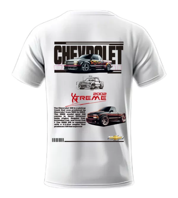 Playera Chevrolet S-10 2002 Posterior