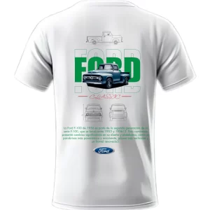 Playera Ford F-100 1956 Posterior