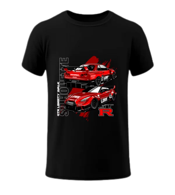Playera GTR Liberty Walk