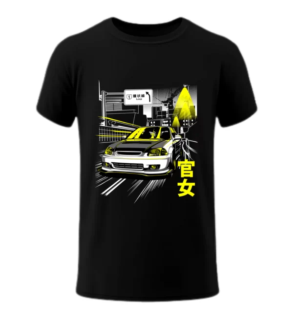 Playera Honda Civic Tuning