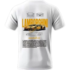 Playera Lamborghini Aventador Posterior