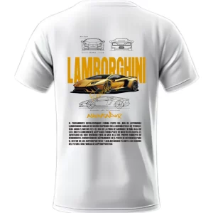 Playera Lamborghini Aventador Posterior