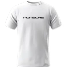 Playera Porsche Azul Frontal
