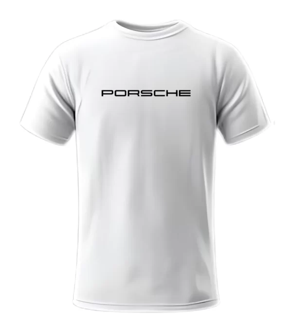 Playera Porsche Azul Frontal