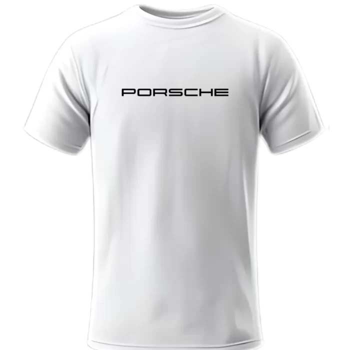 Playera Porsche Azul Frontal