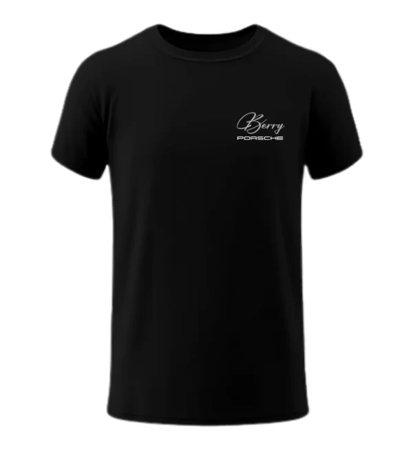 Playera Porsche Berry Frontal Black