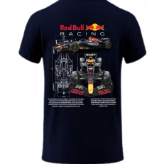 Playera Red Bull Max Verstappen Posterior