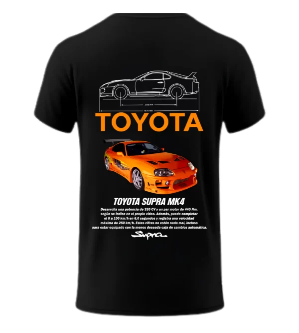 Playera Supra MK4 Posterior