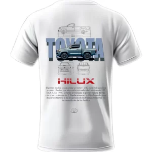 Playera Toyota Hillux Posterior