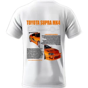 Playera Toyota Supra MK4 Naranja