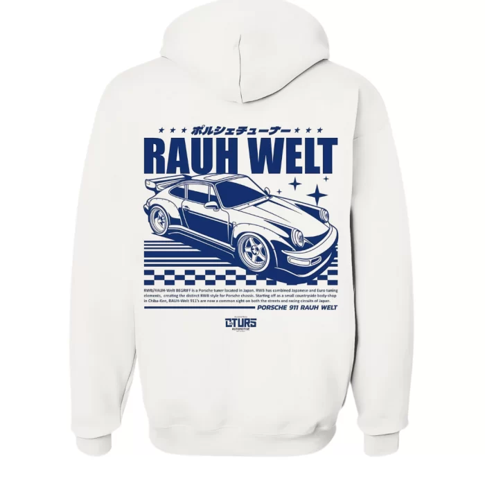 Porsche Rauh Welt - Hoodie Blanca