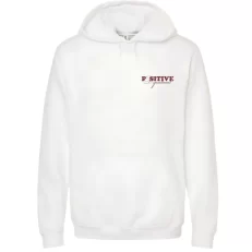 Positive Departament - Hoodie Blanca Frontal