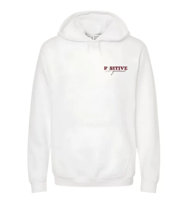 Positive Departament - Hoodie Blanca Frontal