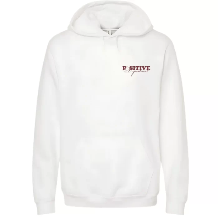 Positive Departament - Hoodie Blanca Frontal
