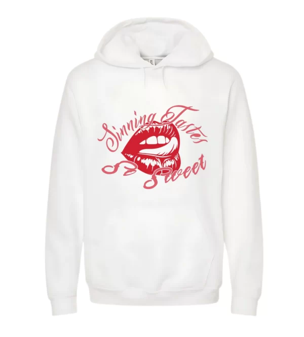 Sinning Taste - Hoodie Blanca