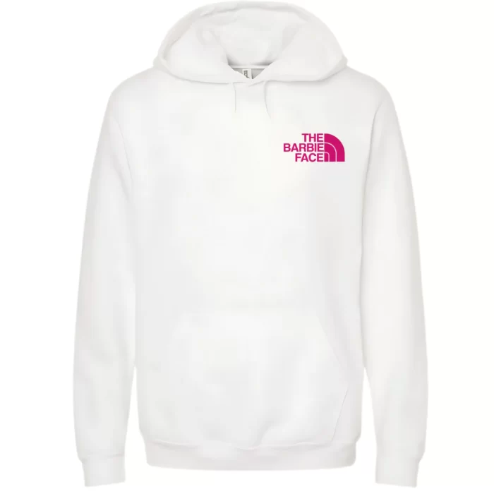 The Barbie Face - Hoodie Blanca