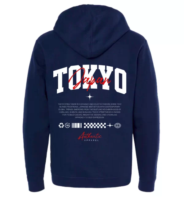 Tokyo, Japan - Hoodie Marino