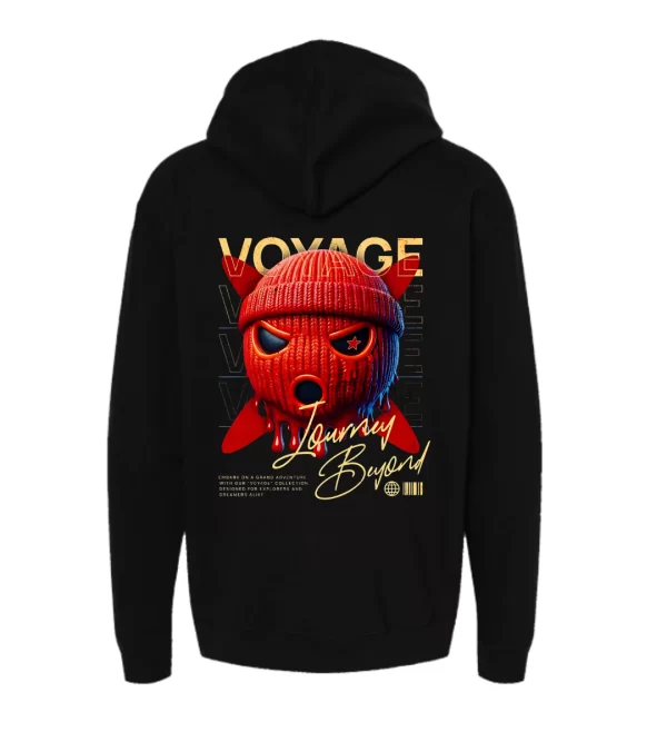Voyage - Hoodie Negra