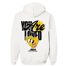 You Are Loved - Hoodie Blanca